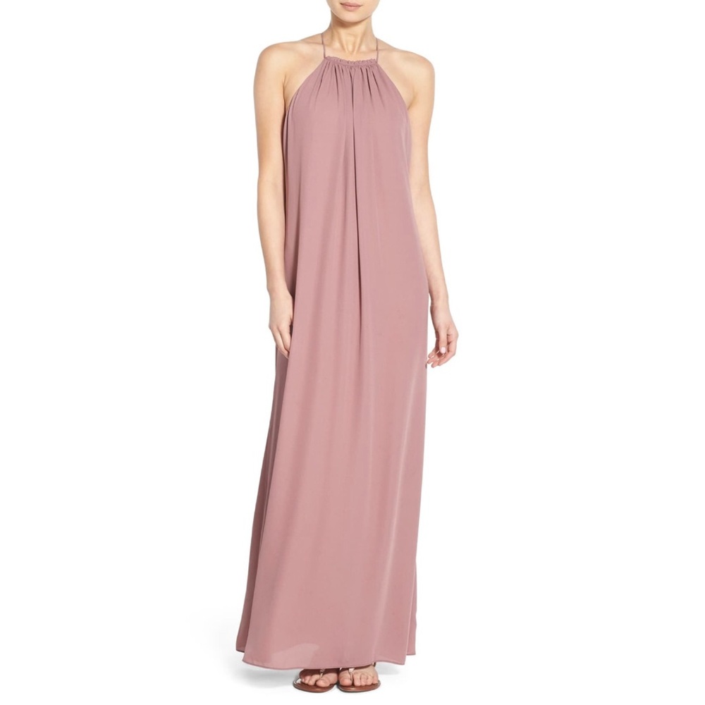 *NWT* Nordstrom High Neck Maxi Dress